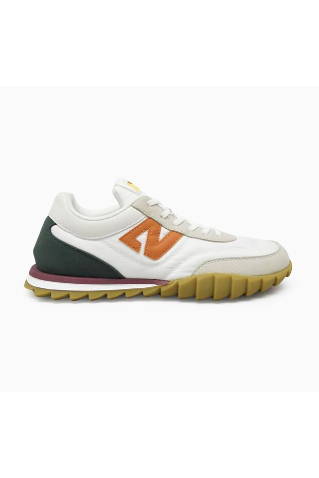 241492 White Men's Thick Sole Orthopedic Parachute Fabric Daily Walking Training Sneaker Sports Shoes
