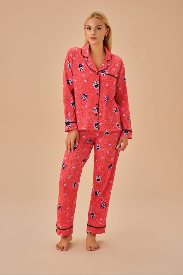 Panda Maskülen Pijama Takımı - 2
