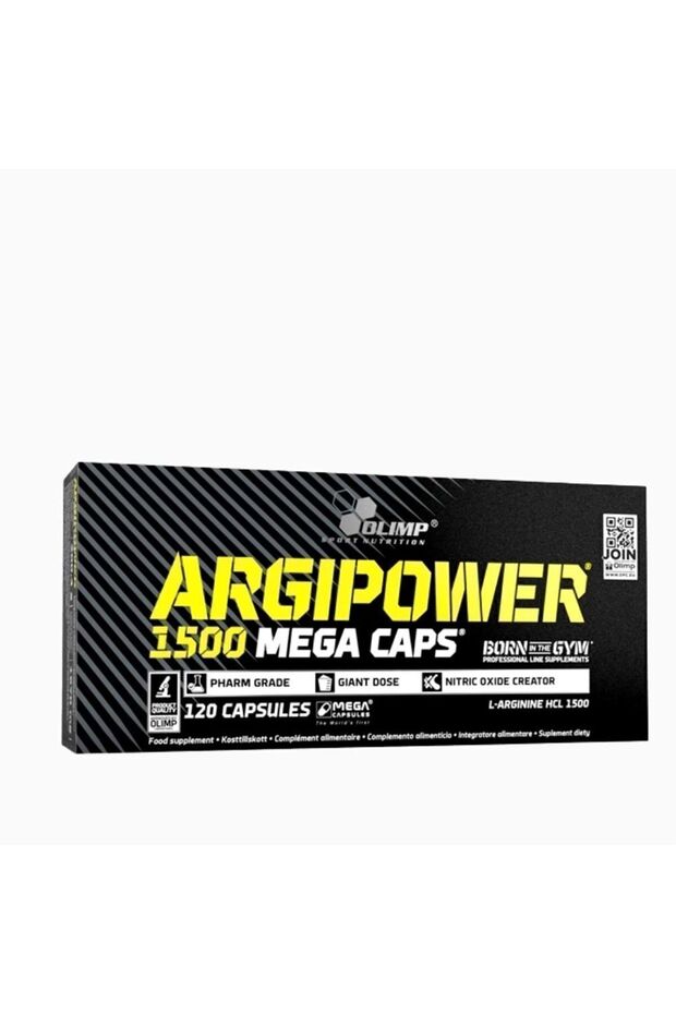 Argıpower Mega Caps 120 Capsules - 1