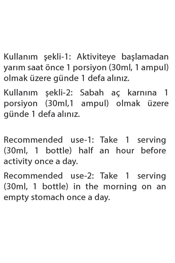 L-cartinine Matrix Limon Aromalı 20 Adet - 4