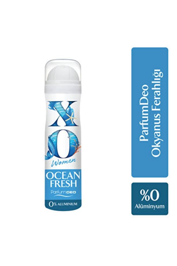 X O Doedorant Kadin Ocean Fresh Joy 150 ml X 4 Adet - 2