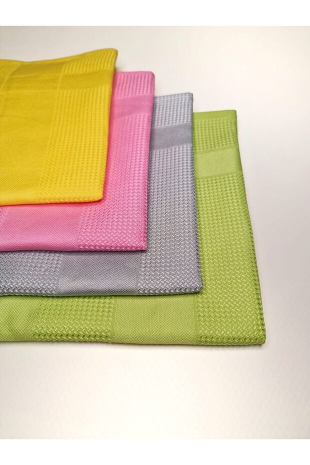 قطعة قماش للتنظيف السحري من الألياف الدقيقة مكونة من 4 قطع - 2