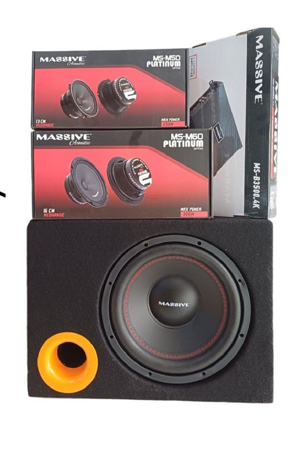 MASSİVE FULL SET  16 CM 13 CM MİDRANGE  KAMPANYASI - 1