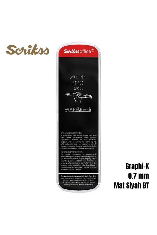 T00sbccgrx240a Graph-x 3'lü Set, Siyah Kalem - 3