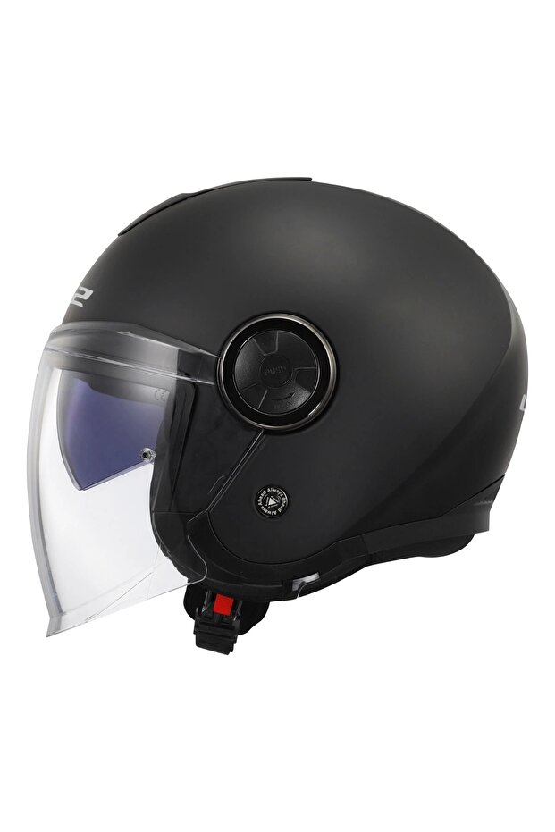 CLASSY MAT SİYAH KASK - 2