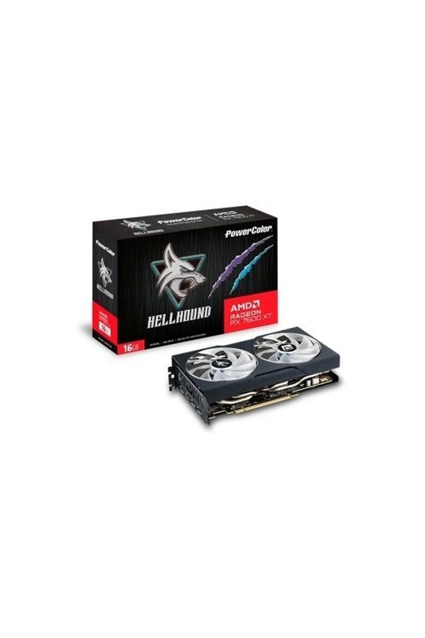 Hellhound Rx7600xt 16g-l/oc Gddr6 128bit - 1