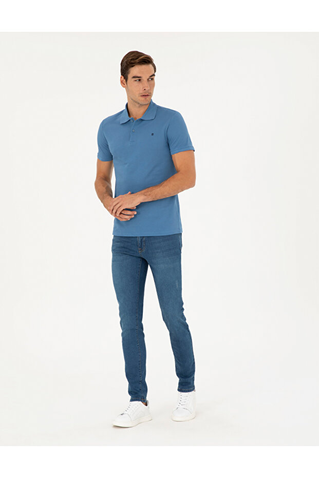 Saks Slim Fit Basic Tişört 50291625-VR032 - 4