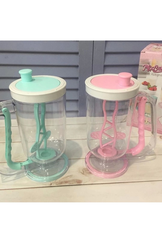 Easy Pancake Cake Pancakes Flowing Making Machine Mixer with Practical Scale - 3