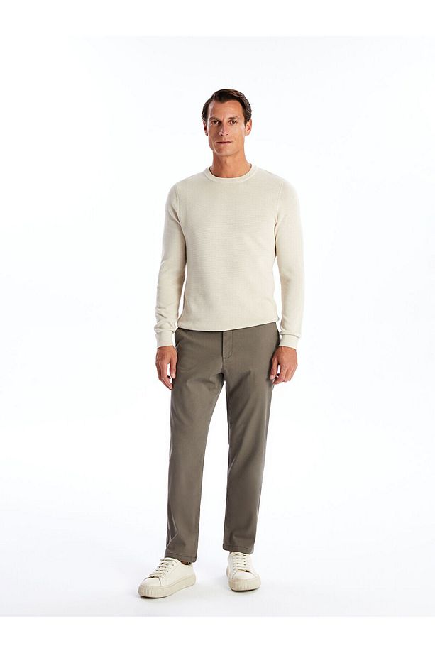 Lcw Standart Kalıp Gabardin Erkek Chino Pantolon - 1