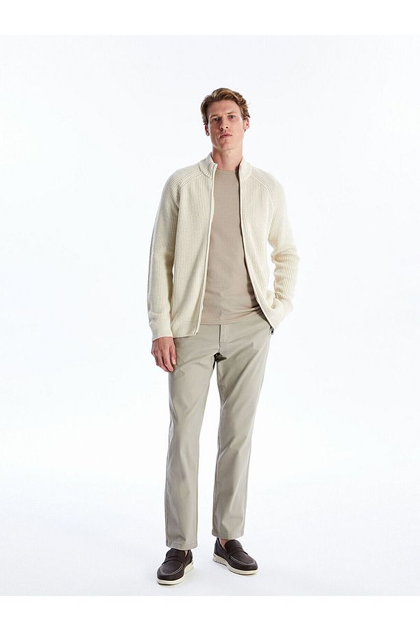 LCW Standart Kalıp Gabardin Erkek Chino Pantolon - 3