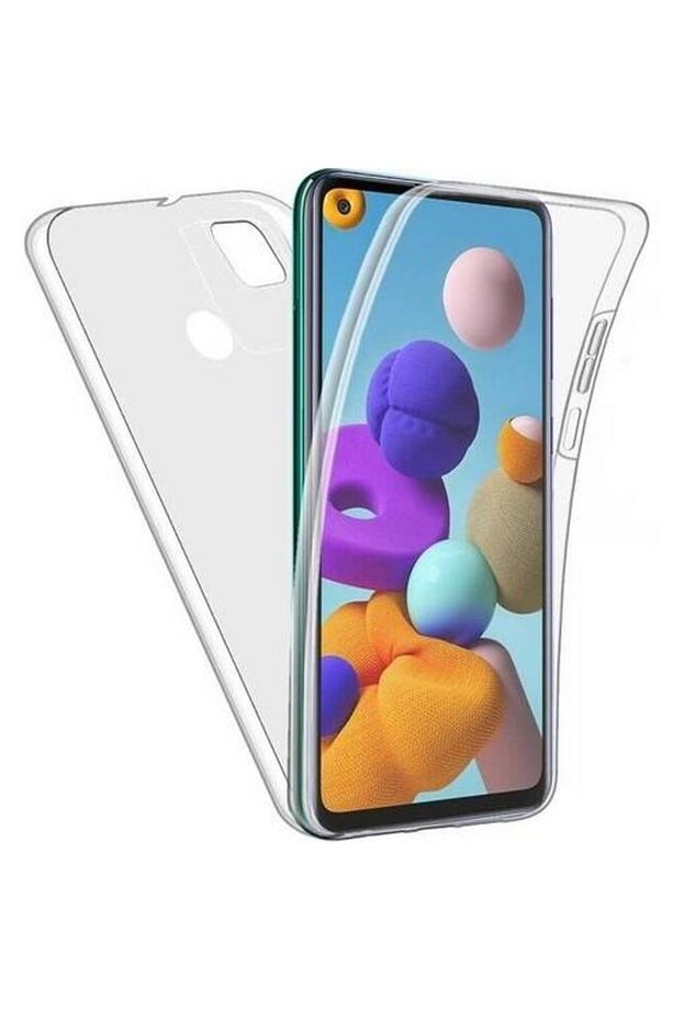 Samsung Galaxy A21S Çift Taraflı Silikon Kılıf - 1