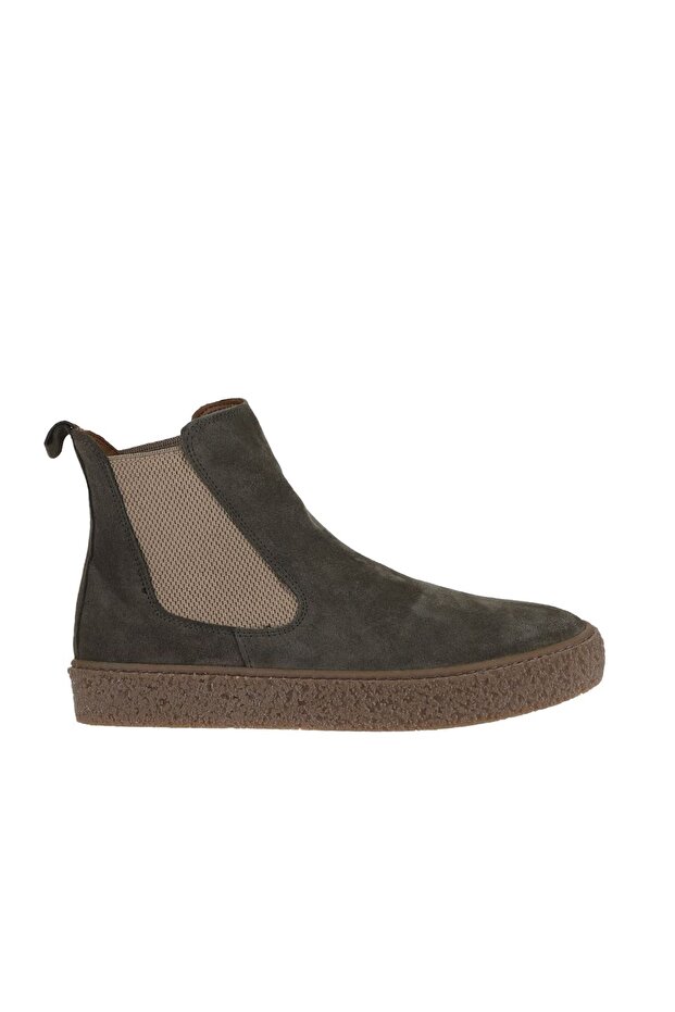 Haki Süet Kadın Düz Bot 01wt3206 - 2