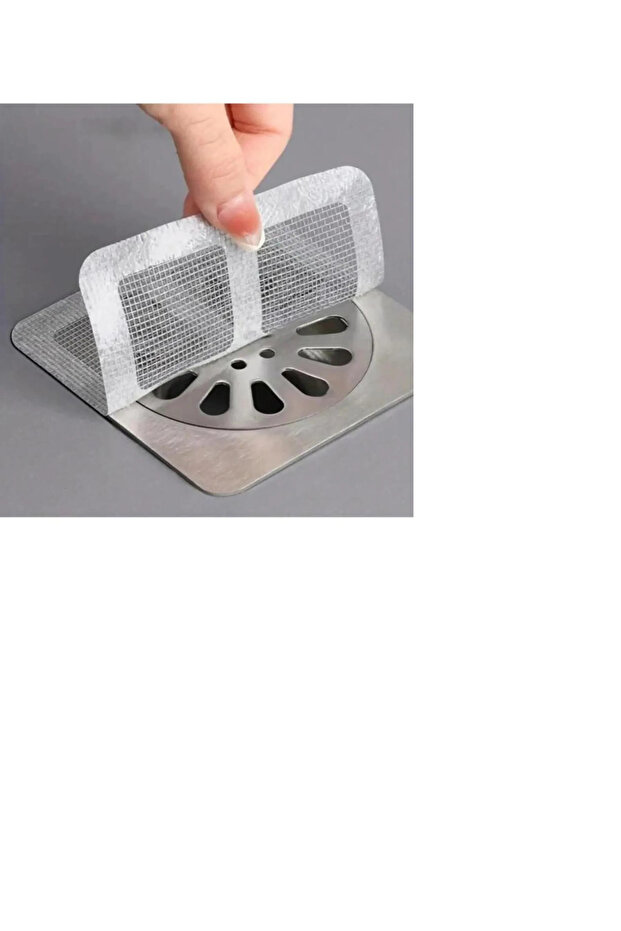 20 Pieces Adhesive Disposable Sink Bathroom Kitchen Shower Drain Hair Bristle Feather Ball Wire Strainer