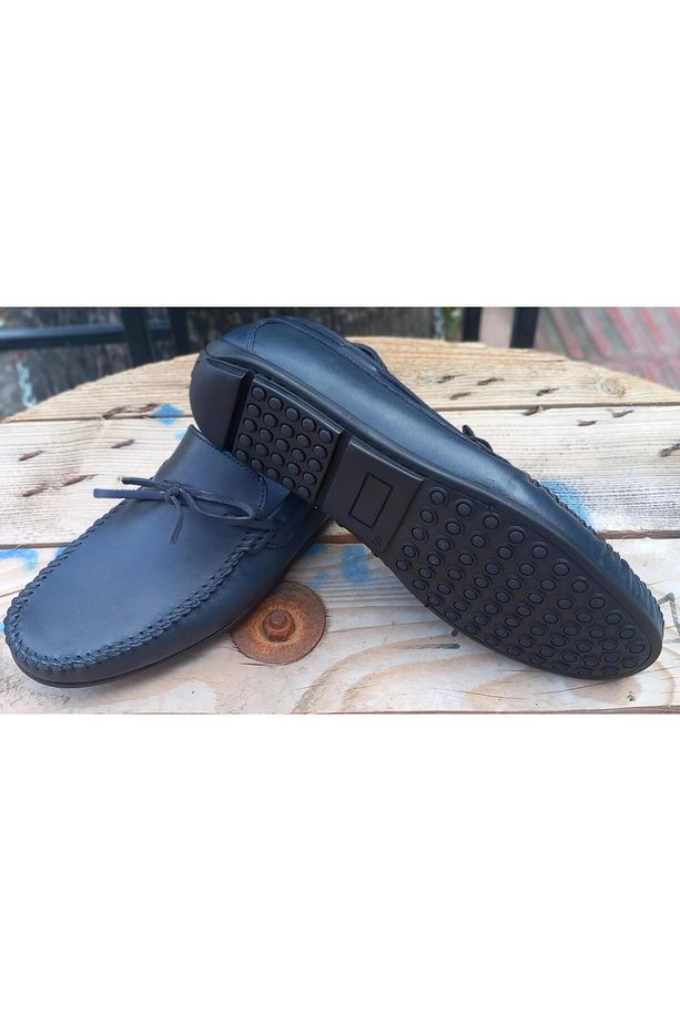 Int-24y31008 Erkek Hakiki Deri Loafer Ayakkabı - 1