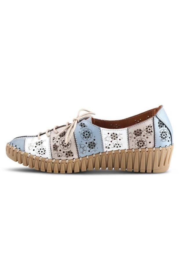 23Y701-2 Women's Genuine Leather Padded Sole Ultra Comfort Shoes