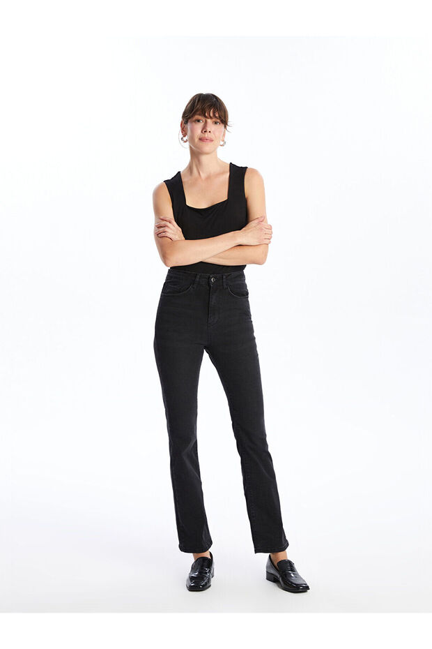 Women's Jean Pants - Mars Flare Design