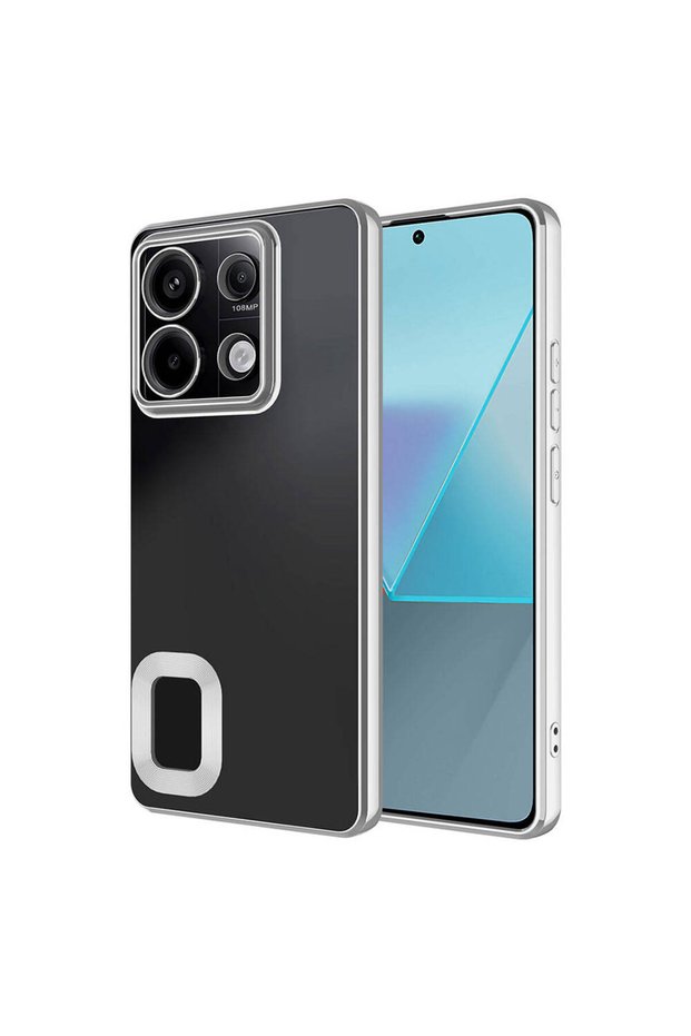 Compatible Case for Xiaomi Redmi Note 13 4g Case Camera Protected Logo Showing Omega Cover