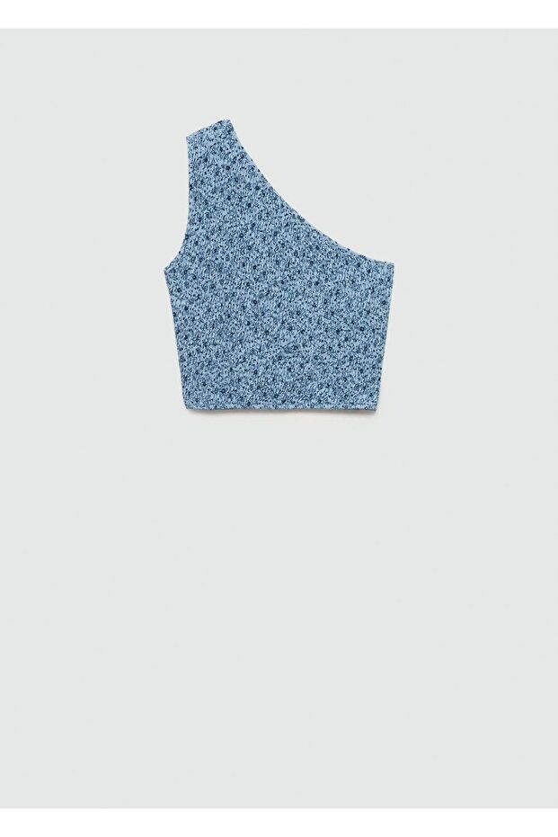 Patterned asymmetrical blouse - 3