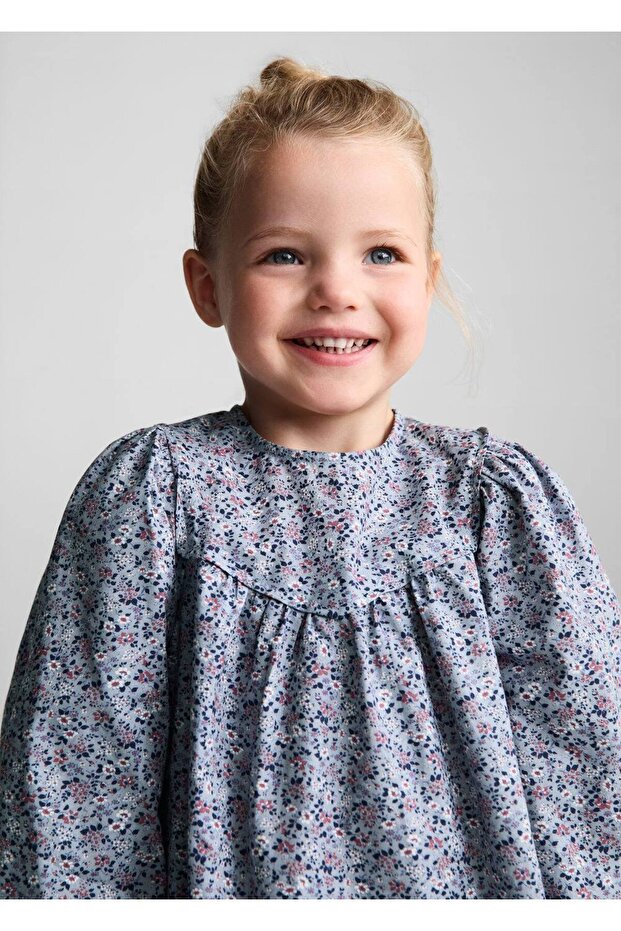 Çiçekli Elbise - 5