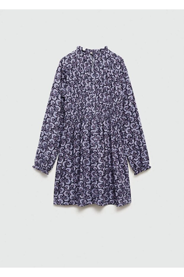 Çiçek Desenli Elbise - 4