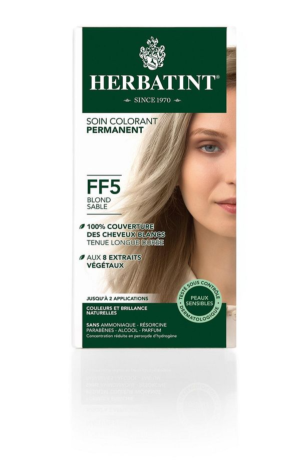 Ff5 Blonde Sable (KUM SARI) Bitkisel Saç Boyası - 1