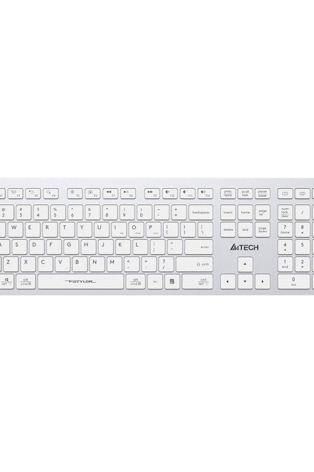 Fstyler Fbx50c Beyaz Bluetooth 2.4g Nano Fn Şarjlı Multimedya Klavye - 1
