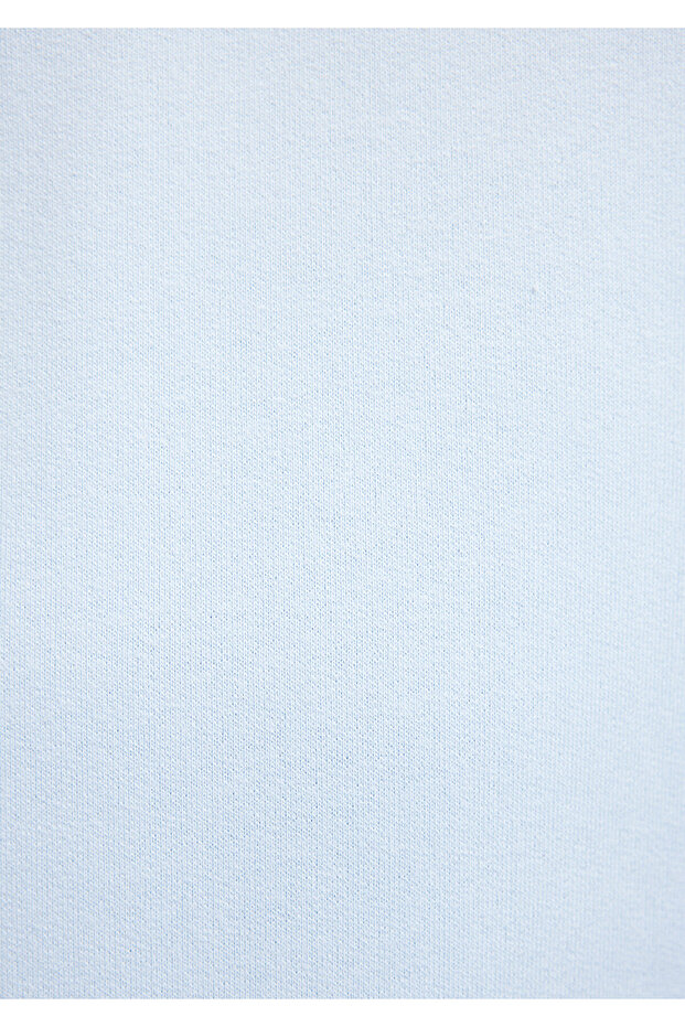 Bisiklet Yaka Mavi Basic Sweatshirt 0S10108-70803 - 6