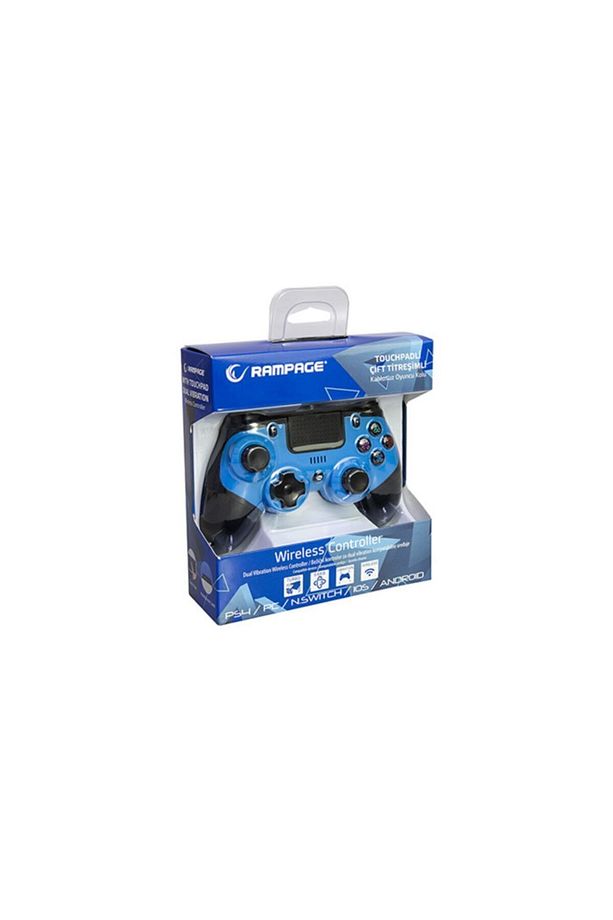 Sg-rps4 Plus Mavi Bluetooth Çift Titreşimli Ps4-gamepad Joypad - 4