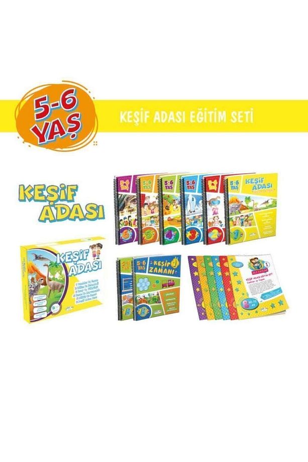 Doku Aes Keşif Adası Eğitim Seti (60-72) Ay - 2