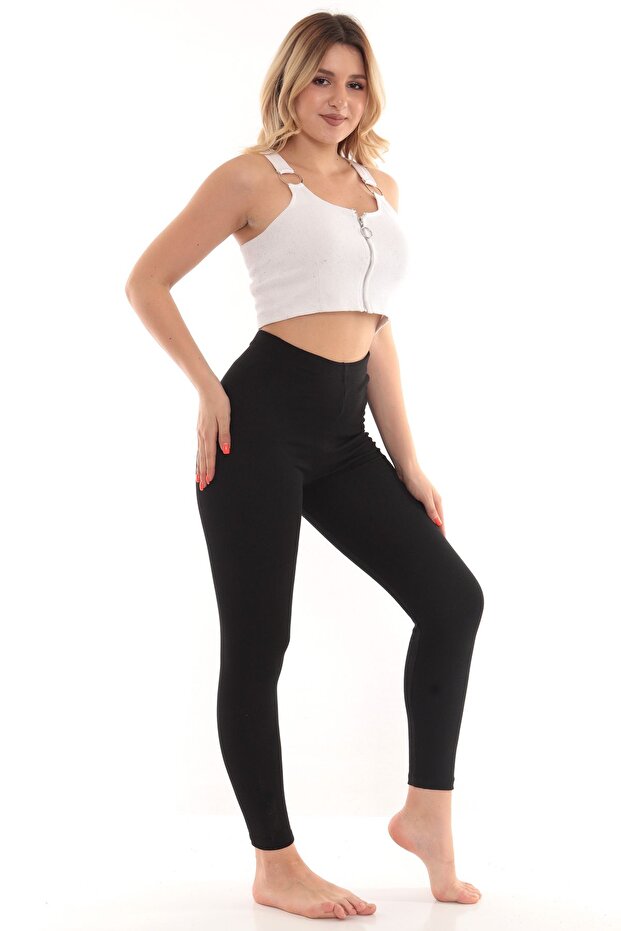 Şardonlu Termal Içlik Unisex Pamuklu Termal Tayt - 7