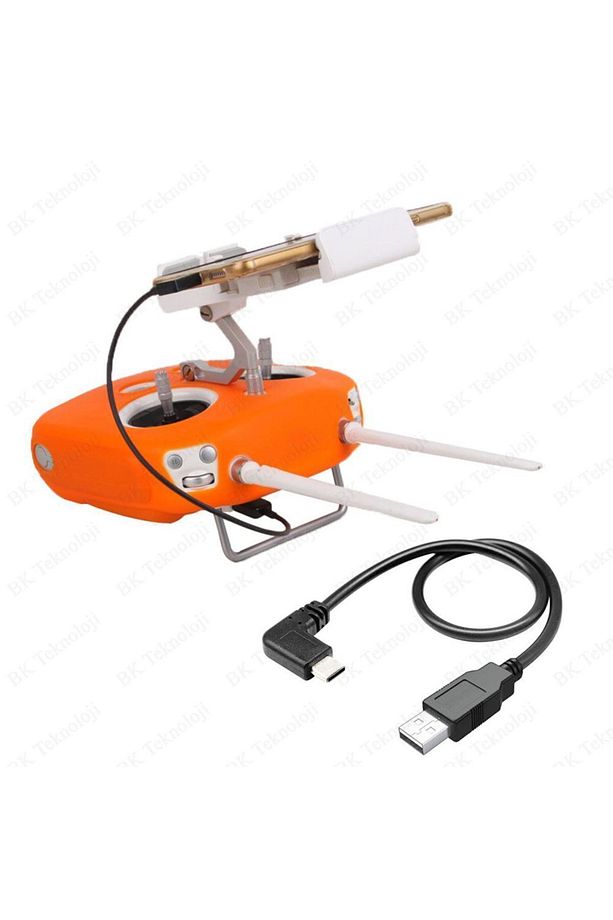 USB Erkek to 90 Derece Sağ/Sol Açılı Type-C Erkek Data Şarj Kablosu 25cm - 5