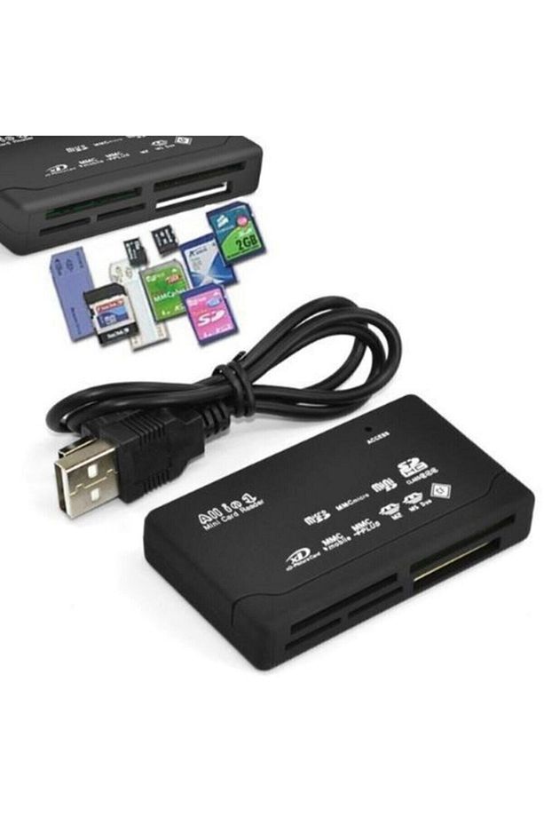 Çoklu Kart Okuyucu All In One 43 In 1 Cf Micro Sd Sd Mini Sd Sd Hc Card Reader - 2