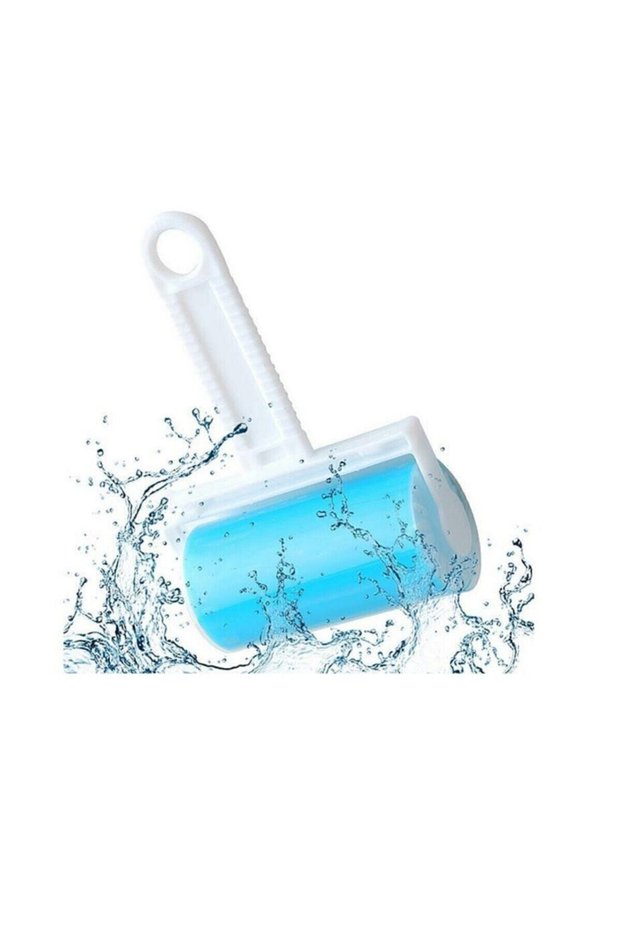 Washable Adhesive Dust, Bristle and Fluff Collection Roller