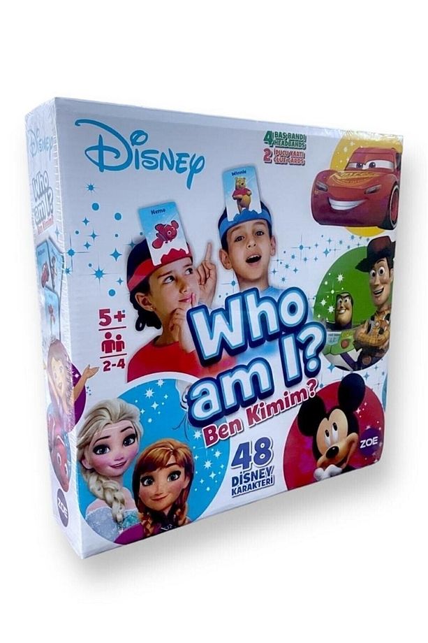 Ben Kimim Disney Lisanslı Aileler Yetişkinler Ve Çocuklar Için Parti Masa Oyunu Kart Oyunu - 1