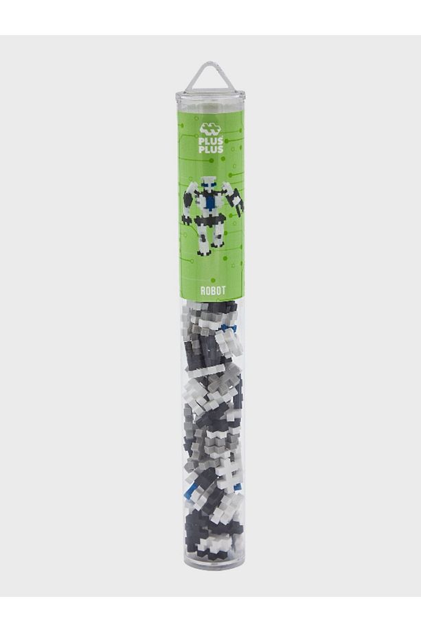 Plus - Plus Minecraft Temalı Silindir Kutuda Robot Lego Yapı Oyuncağı ( 100 Parça ) 4105 - 3