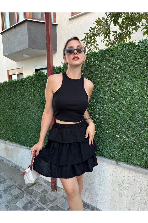 Fırfırlı Etek - 7