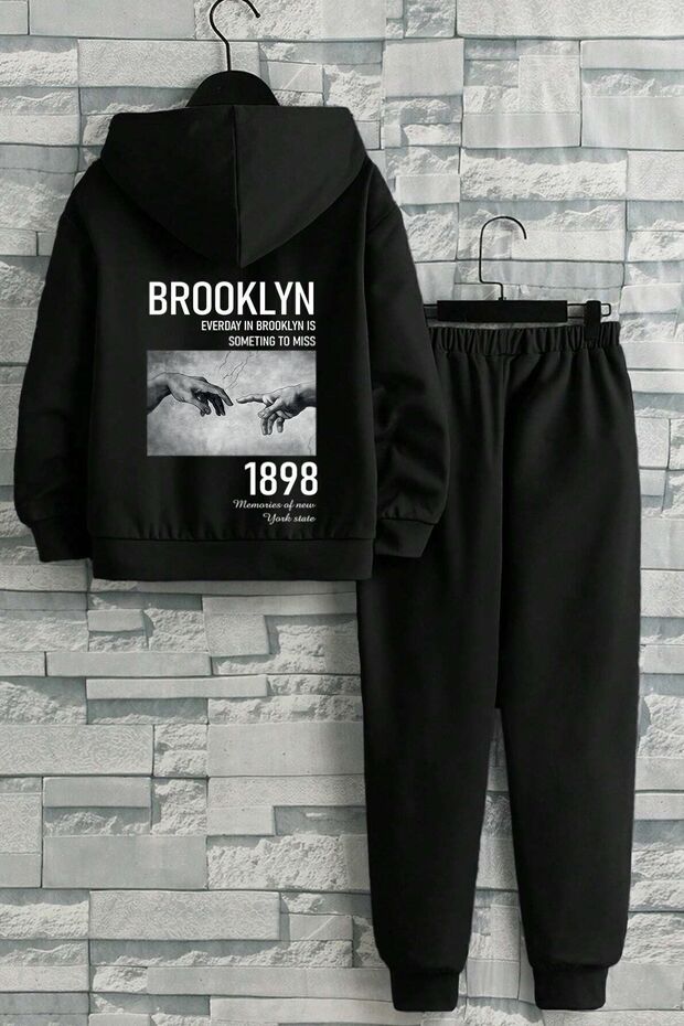 Children's 1898 Brooklyn Printed Tracksuit
