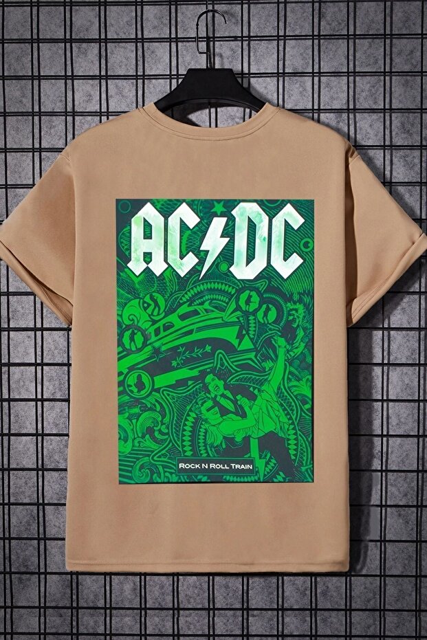 للجنسين ACDC تي شيرت مطبوع