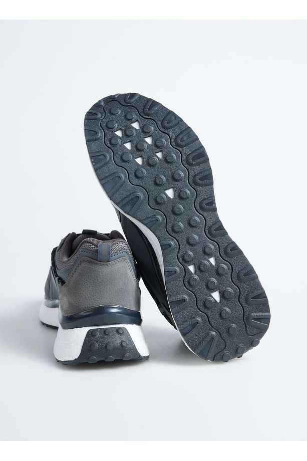 Gri Erkek Sneaker DAVID-SHAWN - 4