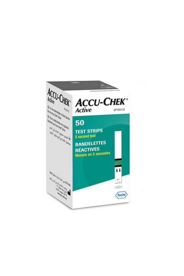 Accu-check Active Şeker Ölçüm Çubuğu 50 Adet - 1