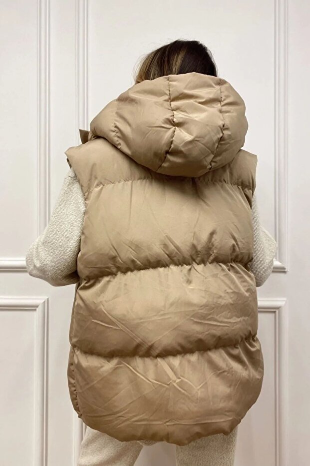 Kapüşonlu Şişme Yelek - 3