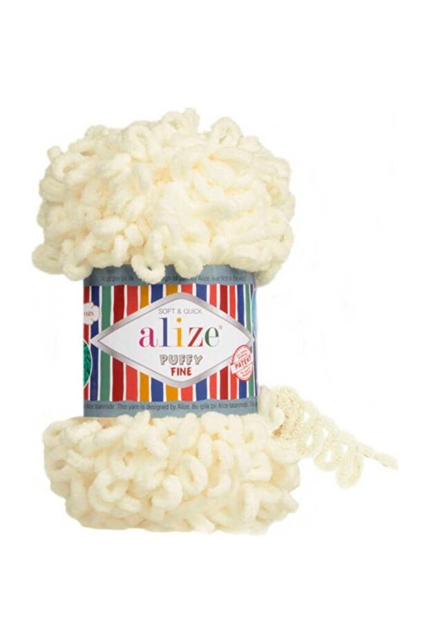 5 قطع ALIZE PUFFY FINE 62 بوصة - 1