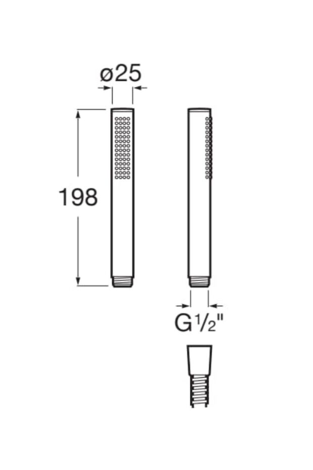 Stella Stıck Parlak Krom El Duşu - 4