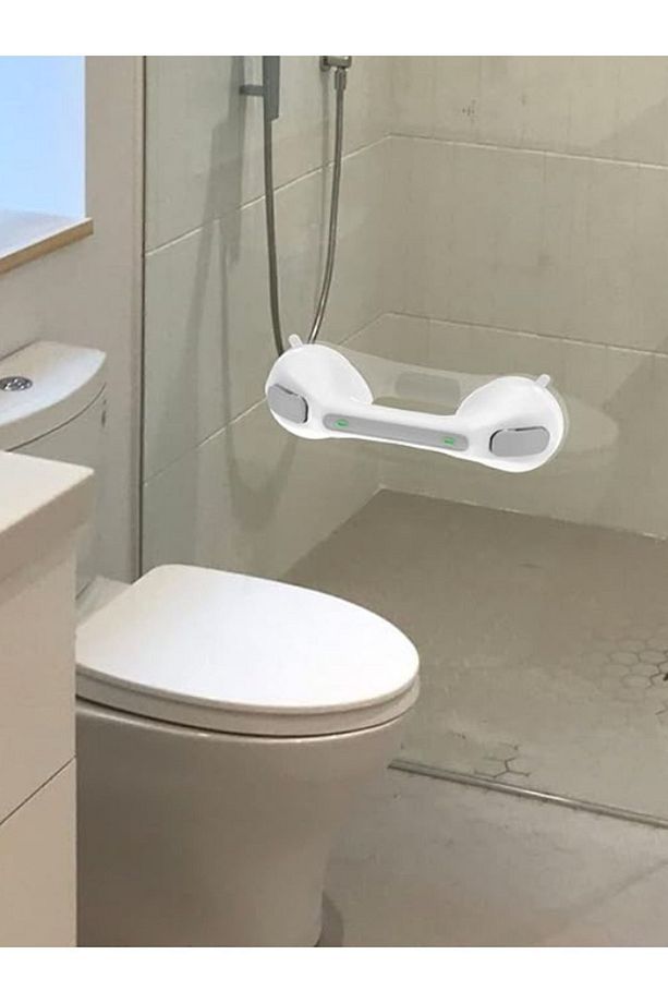 Banyo Güvenlik Tutacağı: Banyo Ve Tuvaletlerde Kullanılmak Üzere Kilitli Vantuzlu Yardımcı Tutacak - 8
