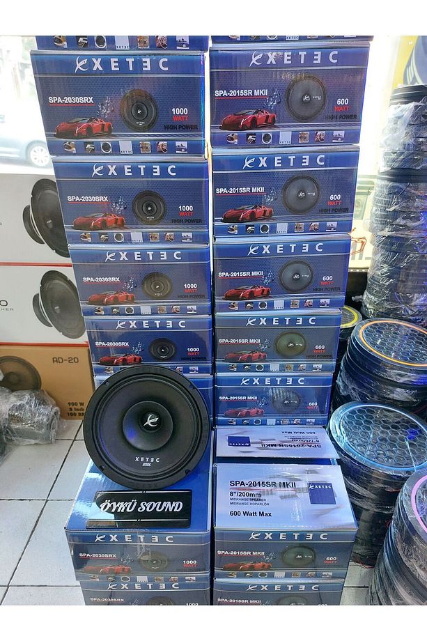 XETECC SR MODELİ 350RMS 20CM MİDRANGE ÜST SERİ - 4