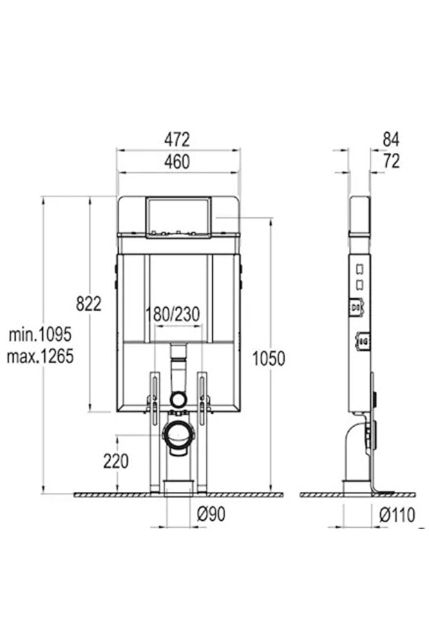 Versus Gömme Rezervuar Set - 5