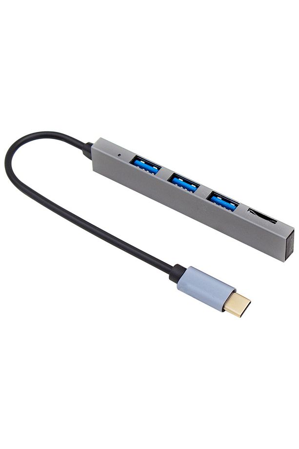Type-c Olan Cihazlara Uyumlu Type-c To 3 Port Usb SD Kart Okuyucu Veri Aktarımı-Klavye mouse Çeviri - 3