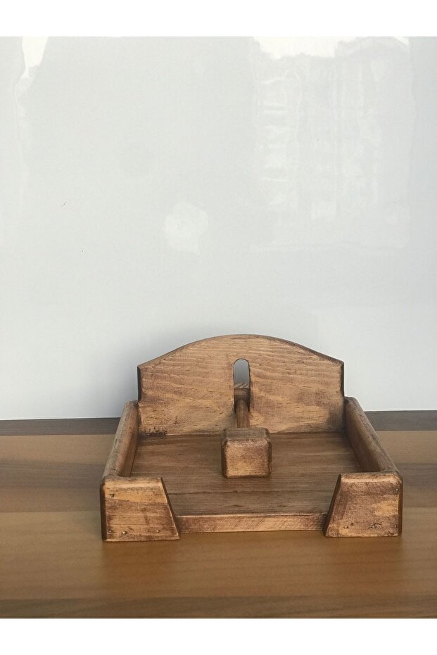 Ahşap peçetelik - 5