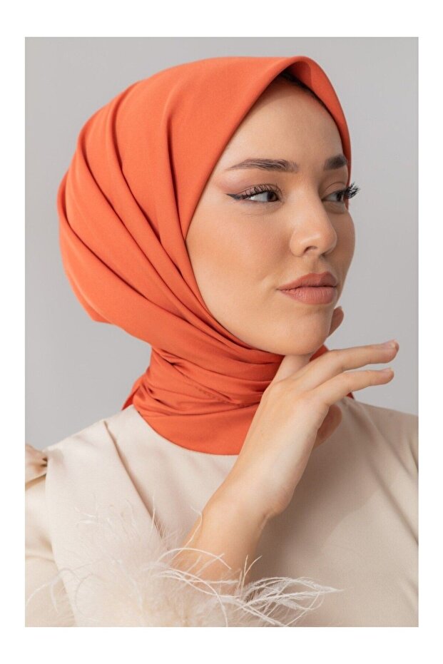 Solid Color Twill Scarf. - 1