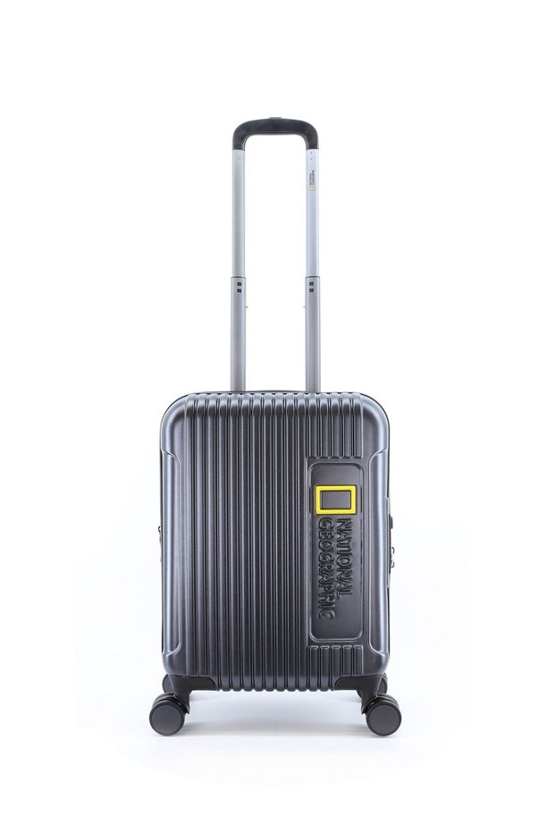 Canyon Luggage Trolley Carry-On Small Metallic Black